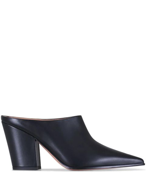 Gianvito Rossi 85mm Keinna mules - Black - zdjęcie produktu nr 1