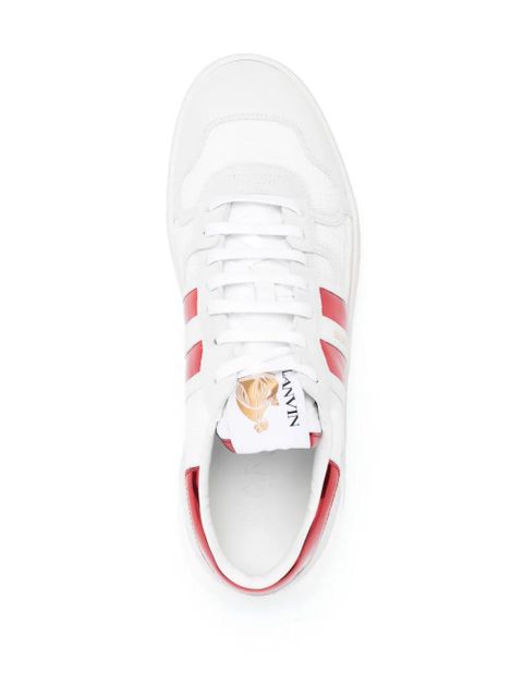 Lanvin Clay leather sneakers - White