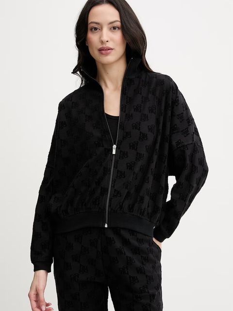 HUGO bluza lounge TERRYMONOGRAM_JACKET