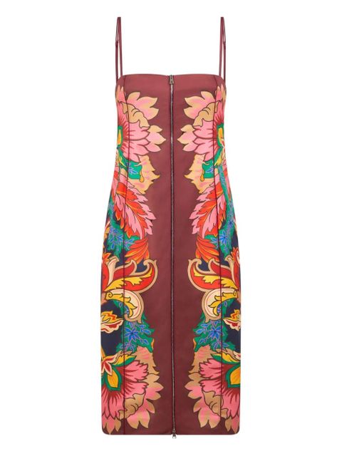 ETRO floral-print dress - Red - zdjęcie produktu nr 1