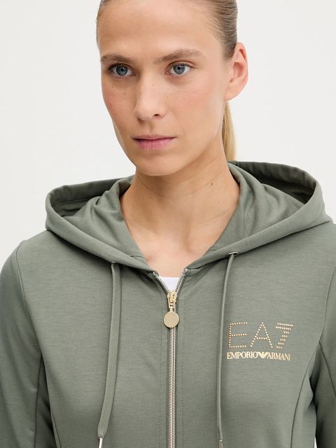EA7 Emporio Armani dres damski kolor zielony TJ9RZ.8NTV51