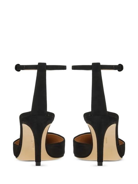 Ferragamo 80mm leather pumps - Black - zdjęcie produktu nr 2