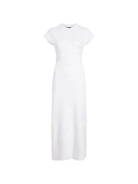 Proenza Schouler Hilma tiered jersey midi dress - White - zdjęcie produktu nr 1