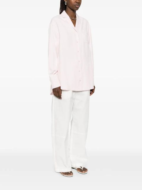 Sportmax Cocco chest-pocket buttoned shirt - Pink