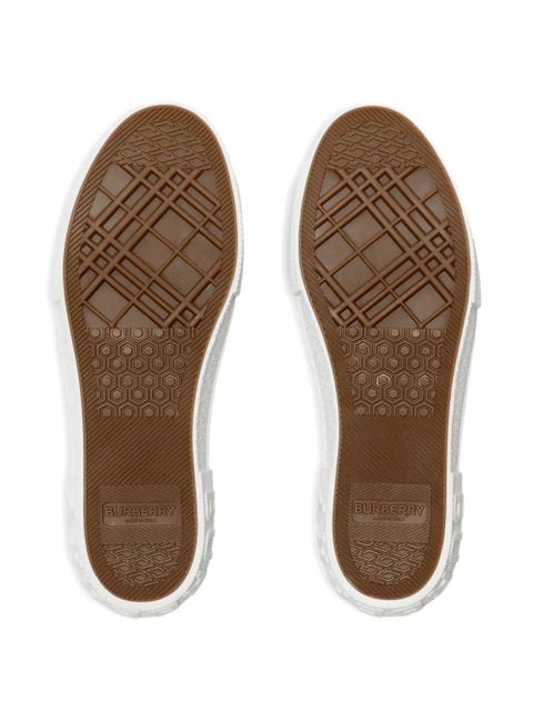 Burberry lace-up sneakers - Blue