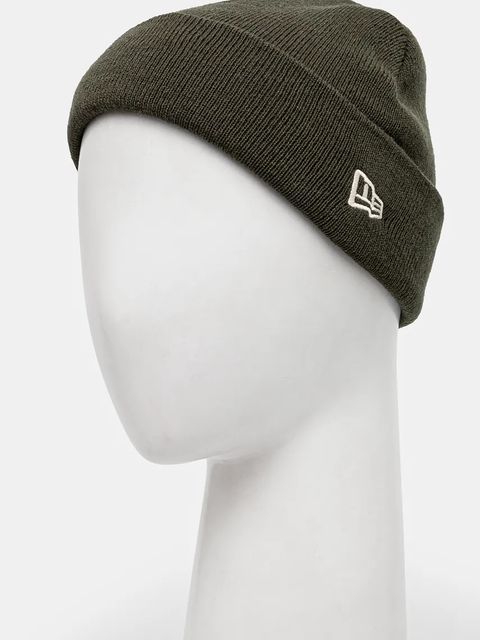 New Era czapka z domieszką wełny SHORT CUFF KNIT
