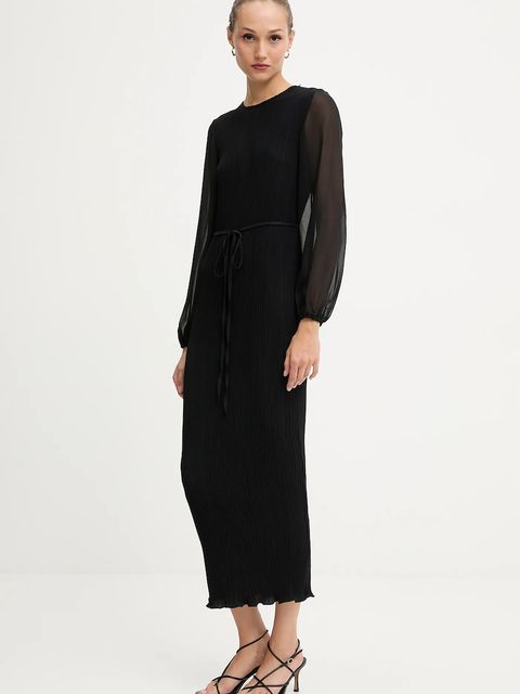 Never Fully Dressed sukienka kolor czarny maxi prosta NFDDR2980 - zdjęcie produktu nr 1