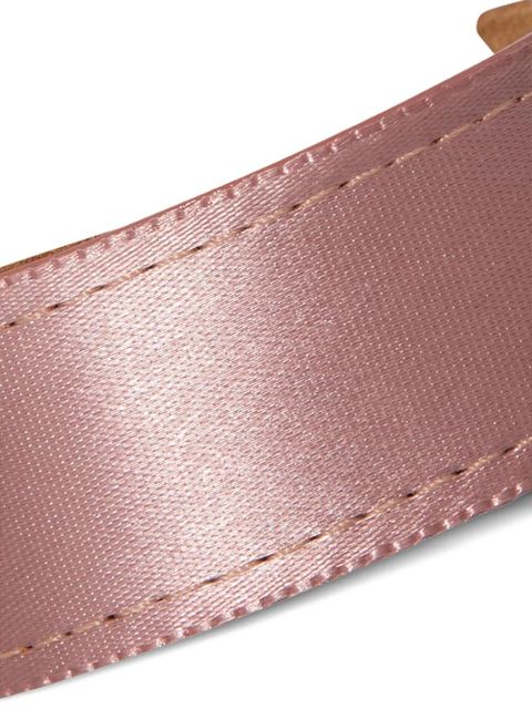 Jennifer Behr Mini satin hairband - Pink - zdjęcie produktu nr 2
