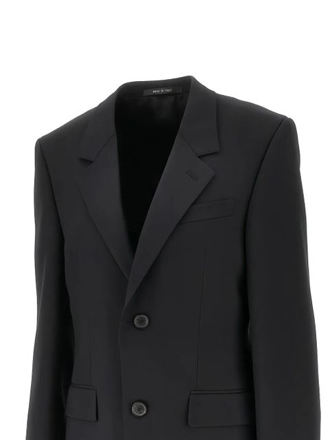 Balenciaga single-breasted blazer - Black