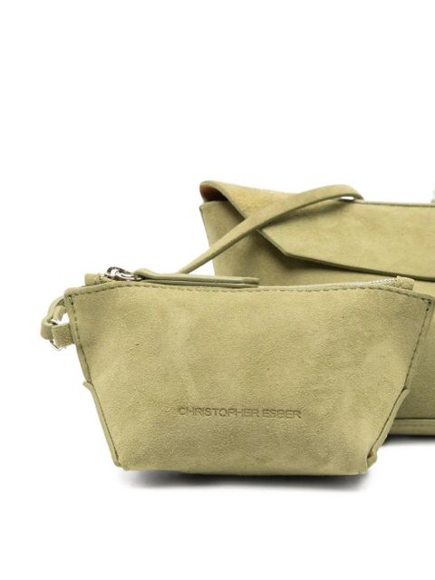 Christopher Esber mini Gondola shoulder bag - Green