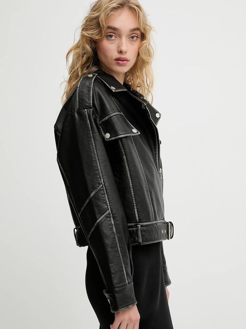 Answear.LAB ramoneska kolor czarny przejściowa