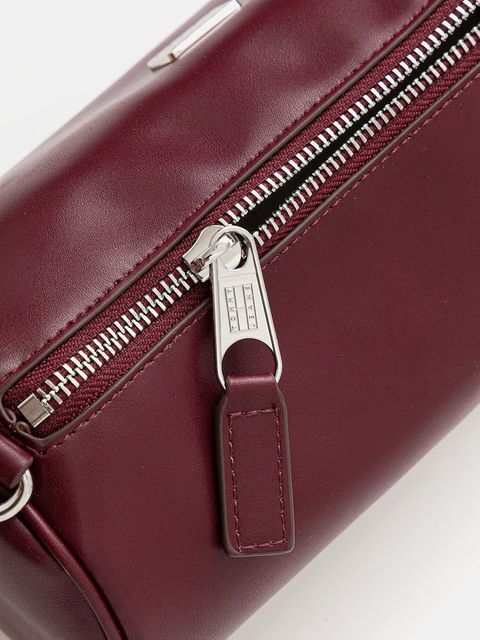 Tommy Jeans torebka kolor bordowy AW0AW17893