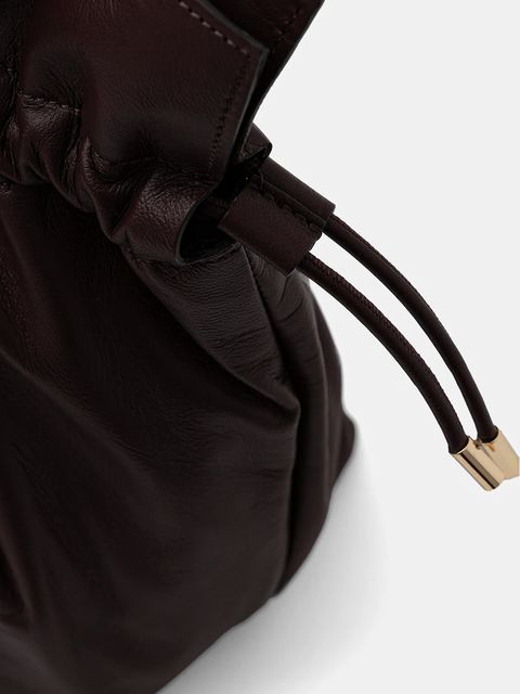 Marella torebka skórzana kolor szary 2523519047200