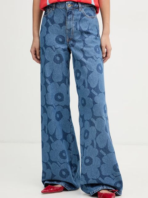 Marimekko jeansy wide leg damskie - zdjęcie produktu nr 1