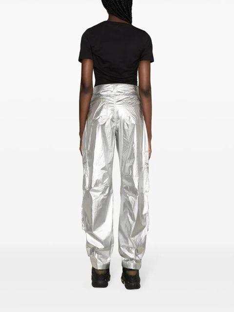 Golden Goose wide-leg cargo trousers - Silver