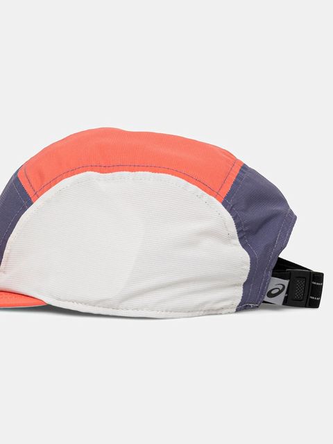 Asics czapka z daszkiem kolor pomarańczowy gładka 3013B004