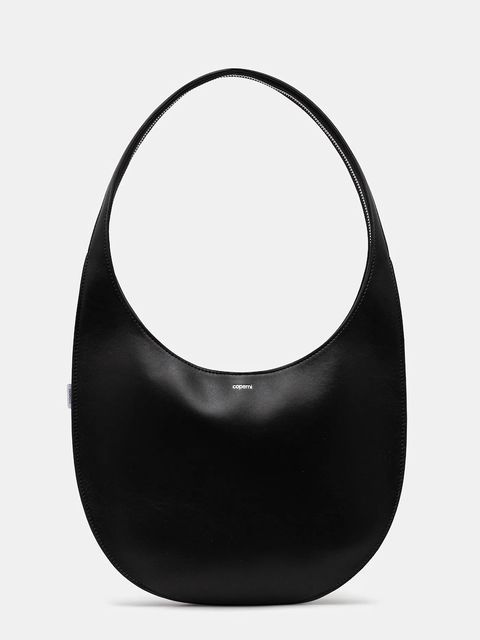 Coperni torebka skórzana Medium Soft Swipe kolor czarny COPBA109F6012 - zdjęcie produktu nr 1