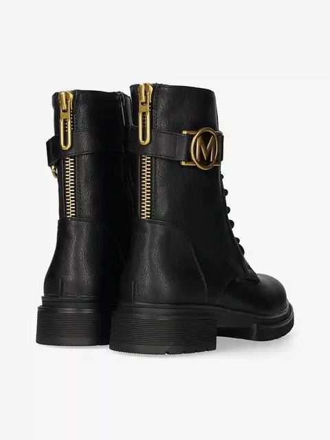 Mexx botki KIMBERLY GLAD damskie kolor czarny na płaskim obcasie MI001700853W - zdjęcie produktu nr 2