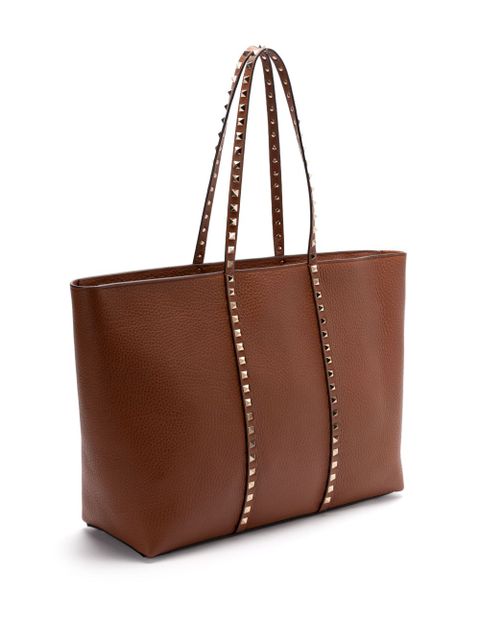 Valentino Garavani Rockstud tote bag - Brown