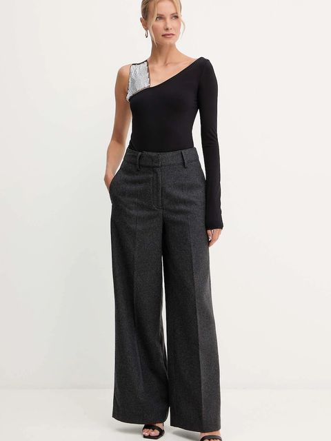 Patrizia Pepe body damska kolor czarny z aplikacją 2M4504 J338 - zdjęcie produktu nr 2