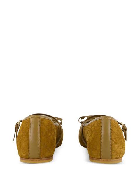 Gucci Horsebit ballet flats - Green