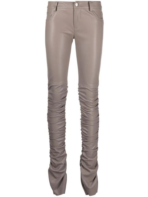 MISBHV Nirvana ruched skinny trousers - Grey - zdjęcie produktu nr 1