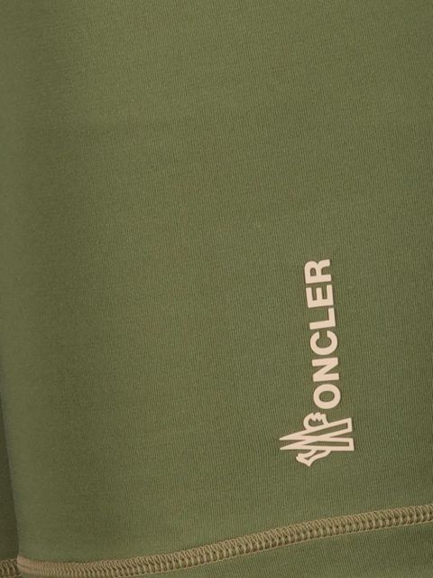 Moncler Grenoble Polartec® Delta™ logo-patch leggings - Green