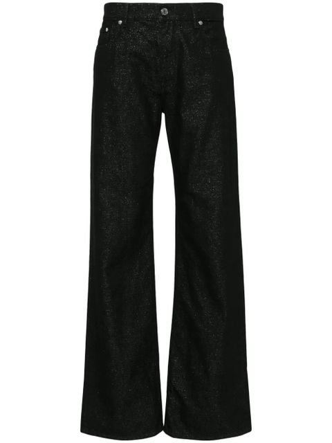 Missoni lurex-detailing logo-patch jeans - Black - zdjęcie produktu nr 1
