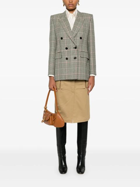Chloé Prince of Wales tailored blazer - Neutrals