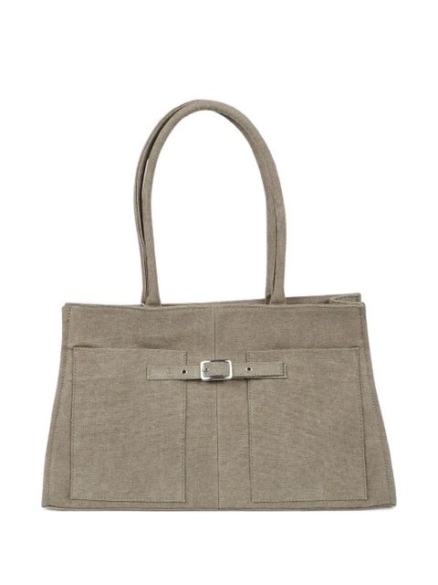 Gimaguas Annamaria buckle-detail shoulder bag - Neutrals - zdjęcie produktu nr 1