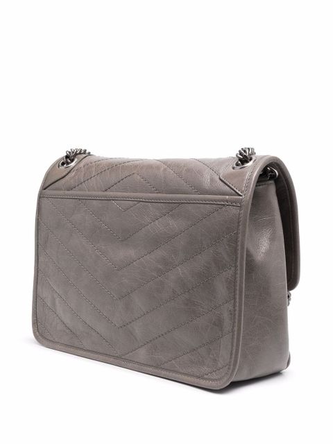 Saint Laurent medium Niki shoulder bag - Grey