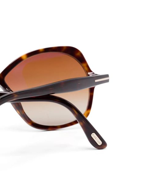 TOM FORD Eyewear Rosemin sunglasses - Brown