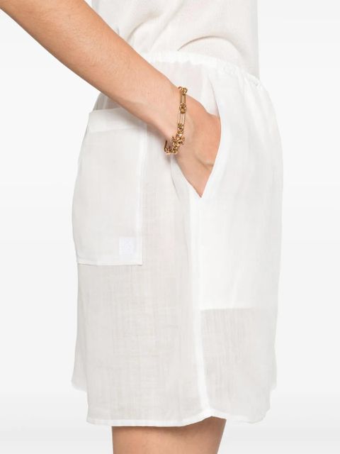 TOTEME Summer shorts - White