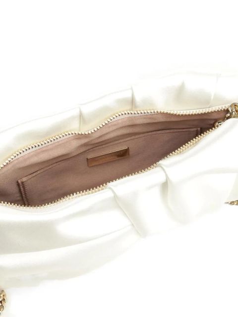 Jimmy Choo Bonny chain-strap clutch bag - Neutrals