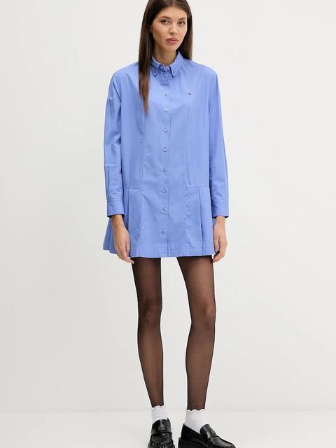 Tommy Jeans sukienka bawełniana - zdjęcie produktu nr 2