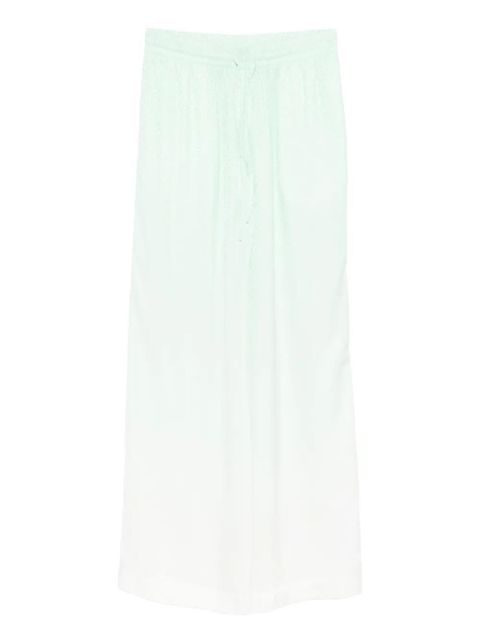Casablanca gradient-effect trousers - Green - zdjęcie produktu nr 1