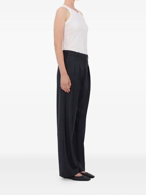 LouLou de Saison Sbiru Lds pleated trousers - Black