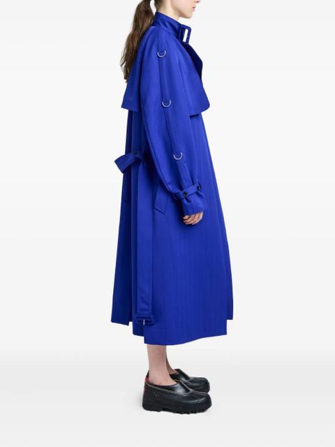 Proenza Schouler Sabina belted coat - Blue