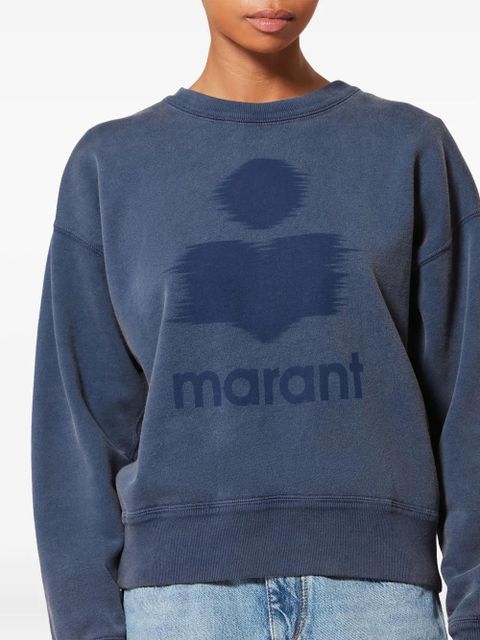 MARANT ÉTOILE Mobyli logo sweatshirt - Blue