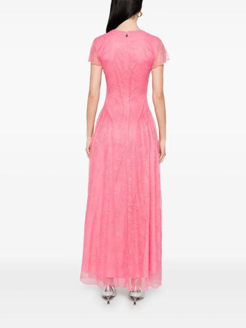 ROTATE BIRGER CHRISTENSEN lace maxi dress - Pink