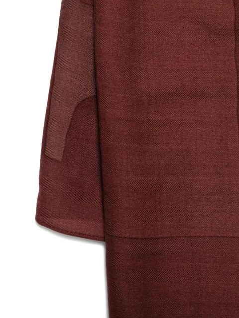 Lauren Ralph Lauren logo square scarf - Red