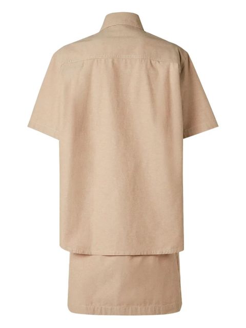 FENDI belted mini dress - Neutrals - zdjęcie produktu nr 2