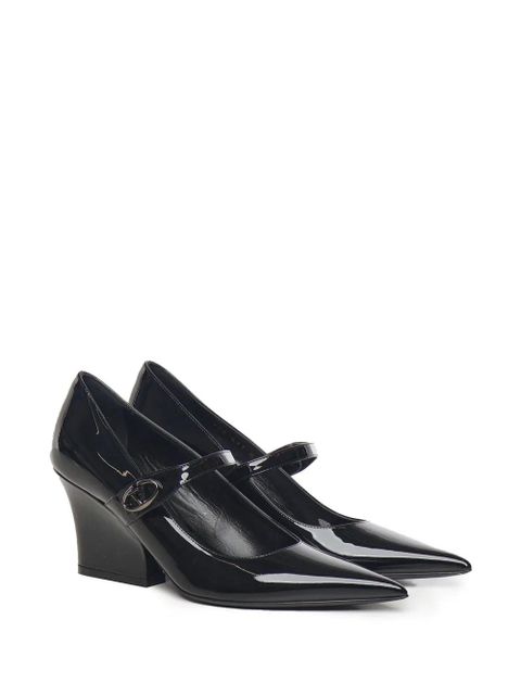 Valentino Garavani 80mm patent-finish pumps - Black - zdjęcie produktu nr 2
