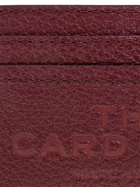 Marc Jacobs logo-embossed cardholder - Red - zdjęcie produktu nr 2