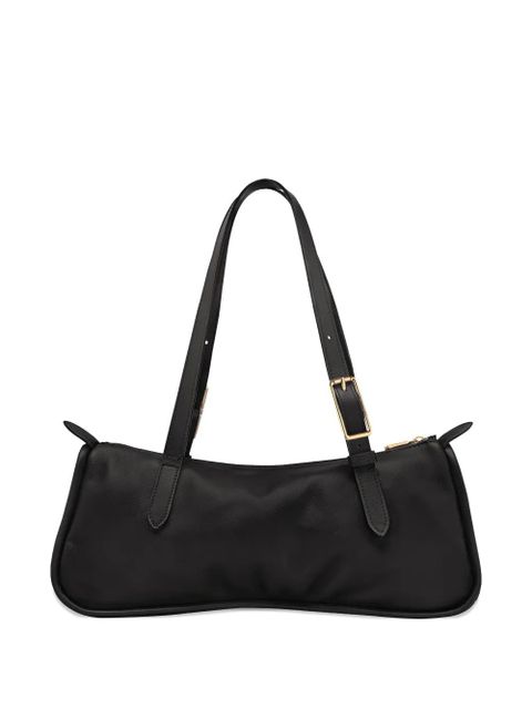 Longchamp L Looong buckle-strap shoulder bag - Black