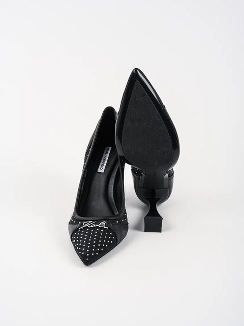 Karl Lagerfeld szpilki DEBUTANTE kolor czarny KL32011S