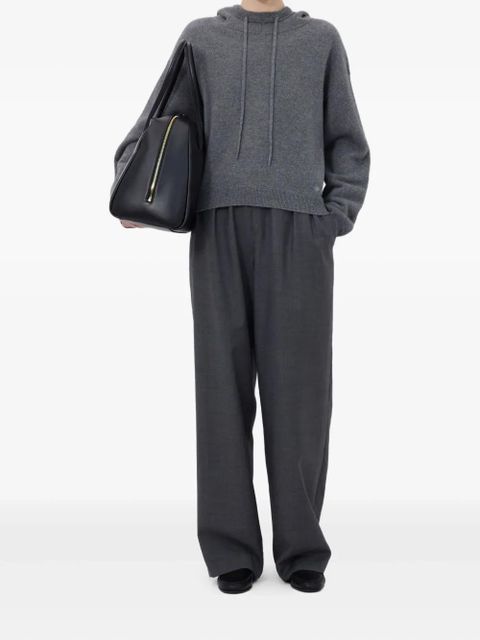 LouLou de Saison hooded cashmere sweater - Grey