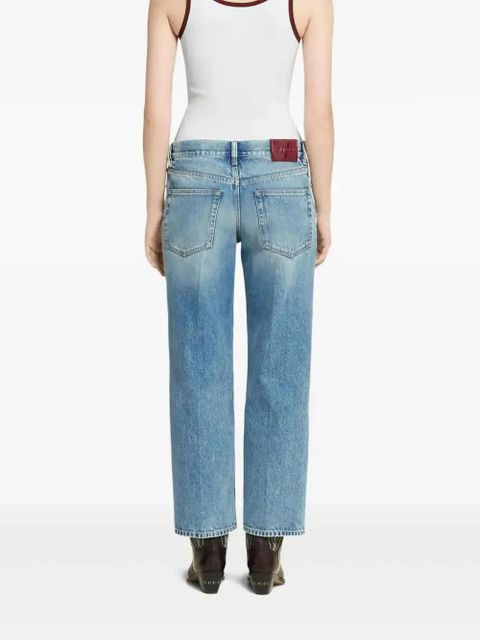 Gucci faded cotton jeans - Blue - zdjęcie produktu nr 2