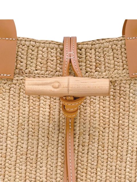 Longchamp L Le Roseau tote bag - Neutrals