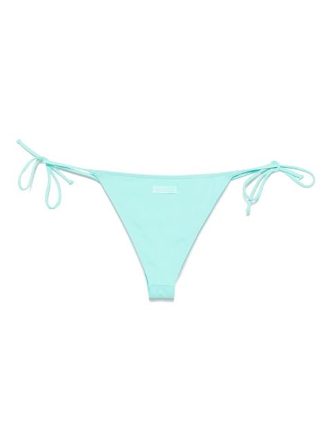 MC2 Saint Barth tie-fastening bikini briefs - Green - zdjęcie produktu nr 2